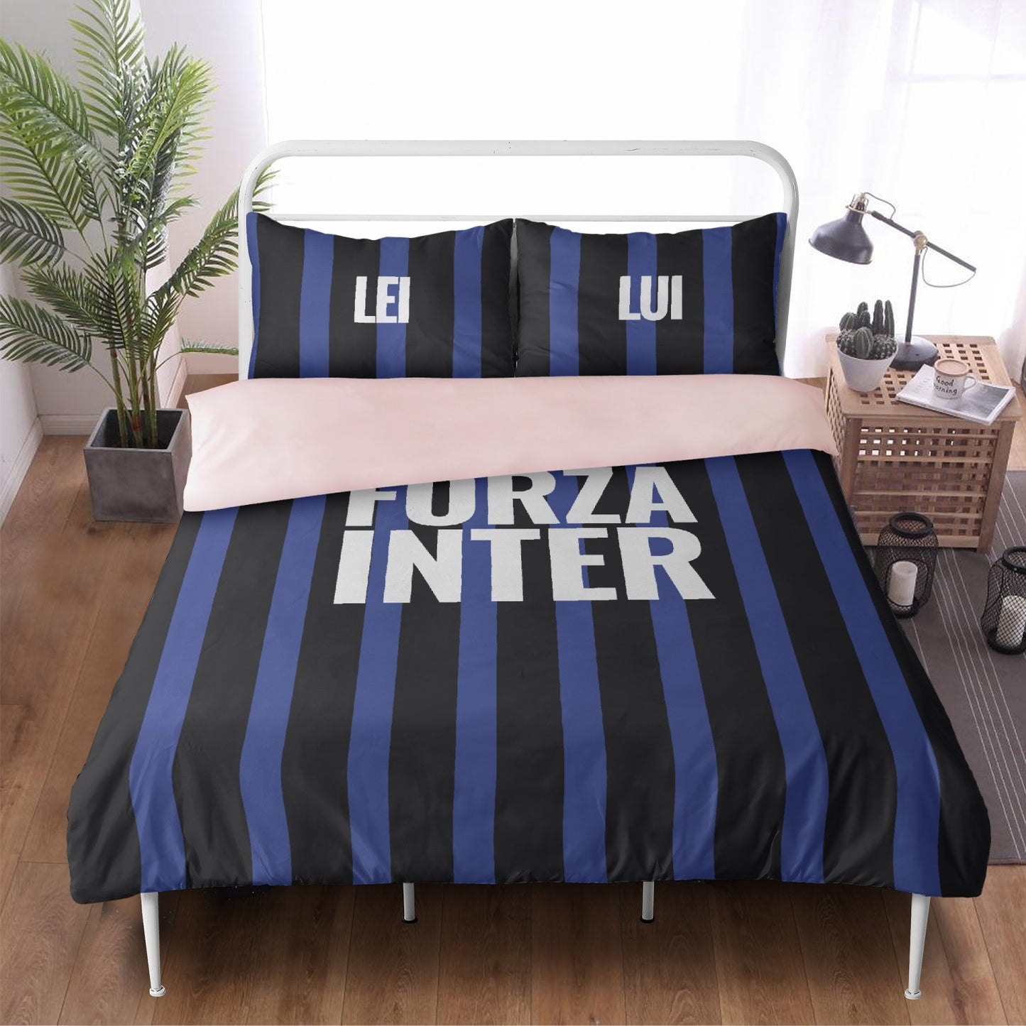 Completo Biancheria da Letto - Forza Inter