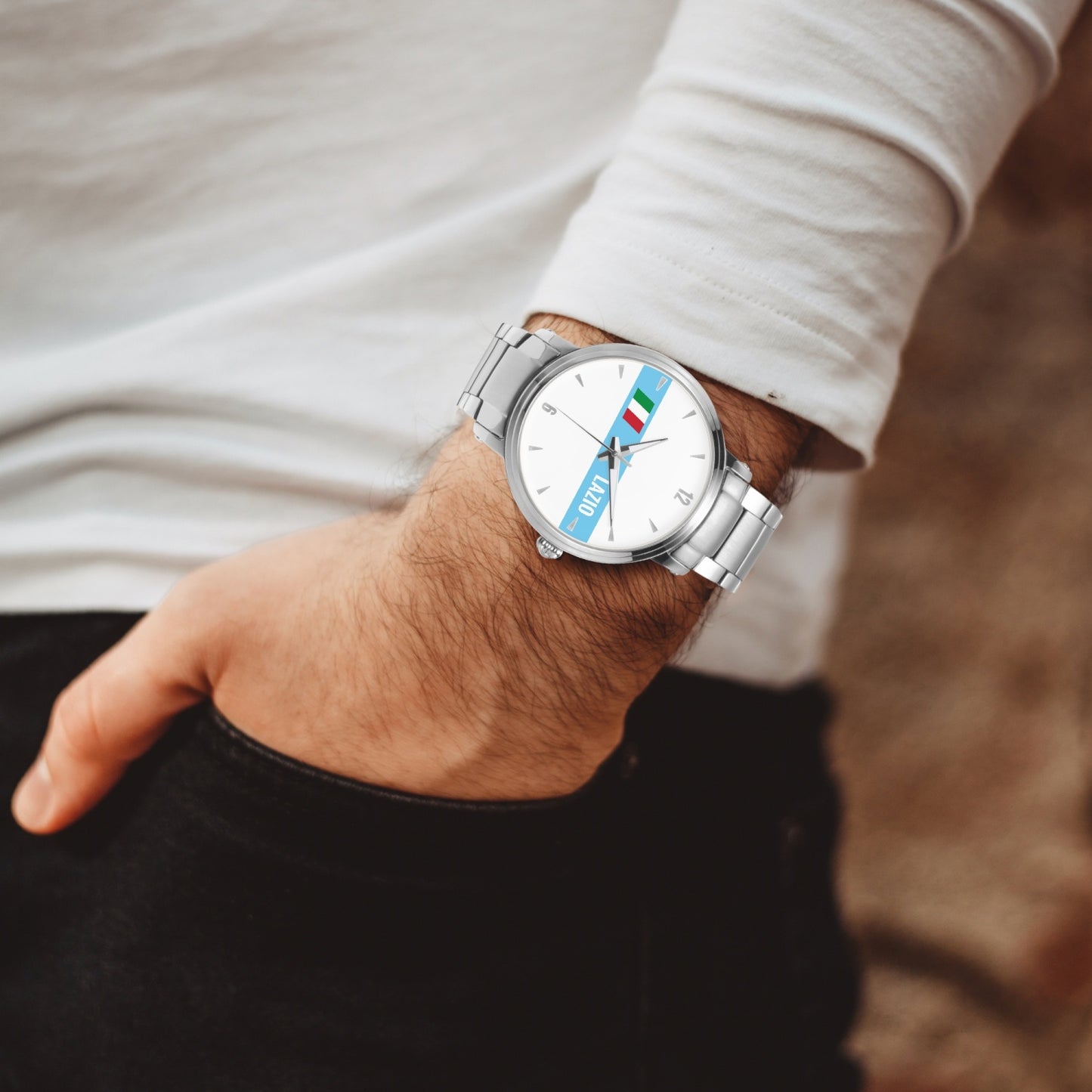 Lazio Automatic Movement Watch - Premium Stainless Steel