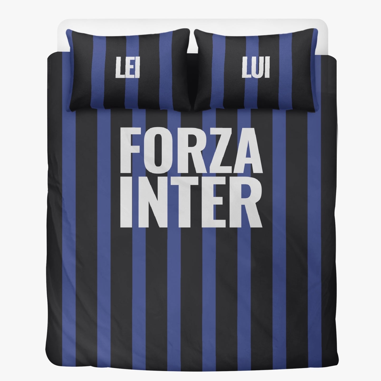 Completo Biancheria da Letto - Forza Inter