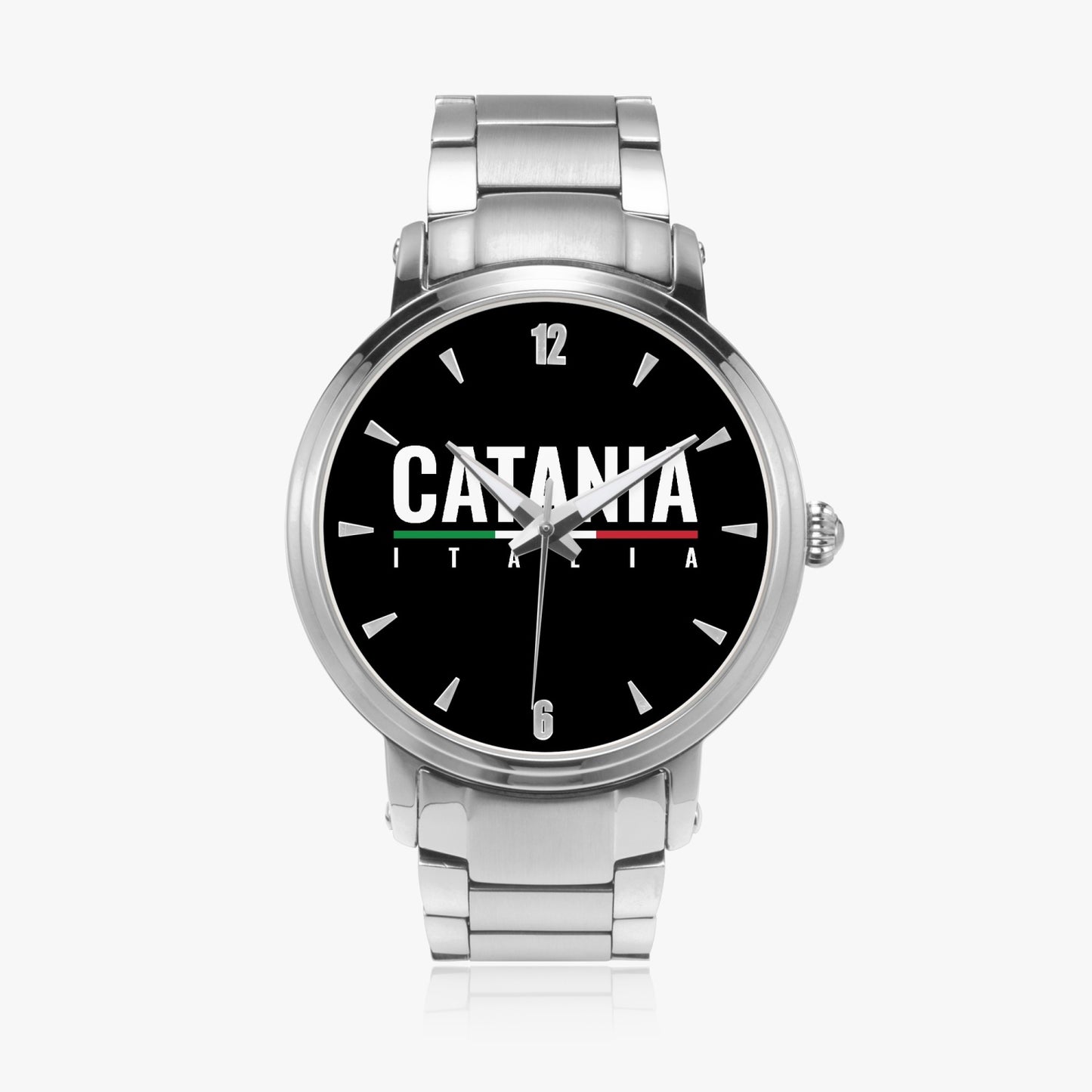 Orologio Movimento Automatico Catania Italia - Acciaio Inossidabile Premium