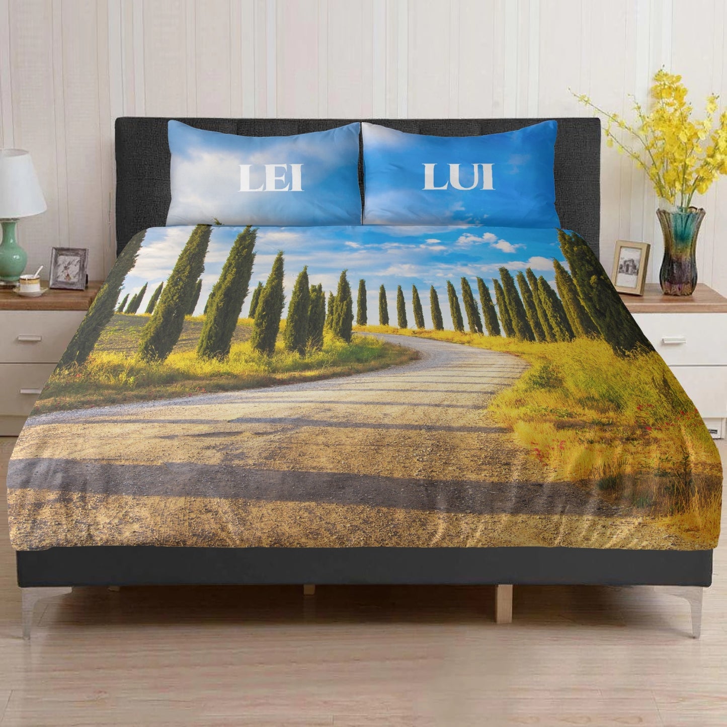 Bedding Set - Tuscany spring Italy