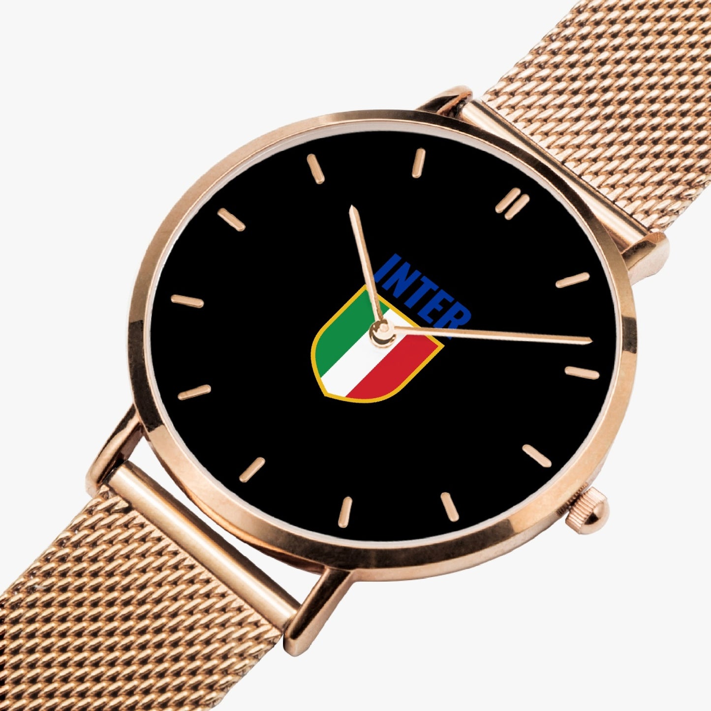 Orologio al quarzo in acciaio inossidabile - Inter