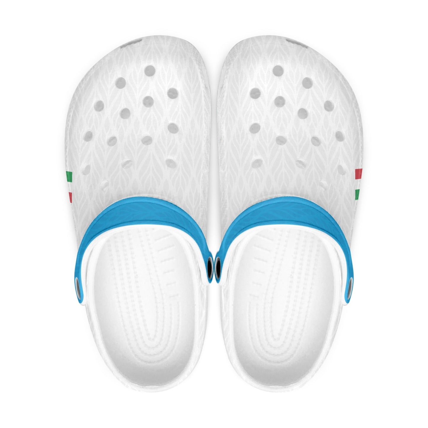 Lazio Clogs shoes featuring soft, lightweight EVA upper and durable anti-slip outsole, suitable for indoor and outdoor use, embodying Italian craftsmanship.