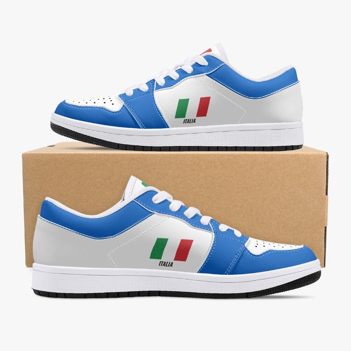 Shoes Sneakers Italia - White/Azure - Women's sizes