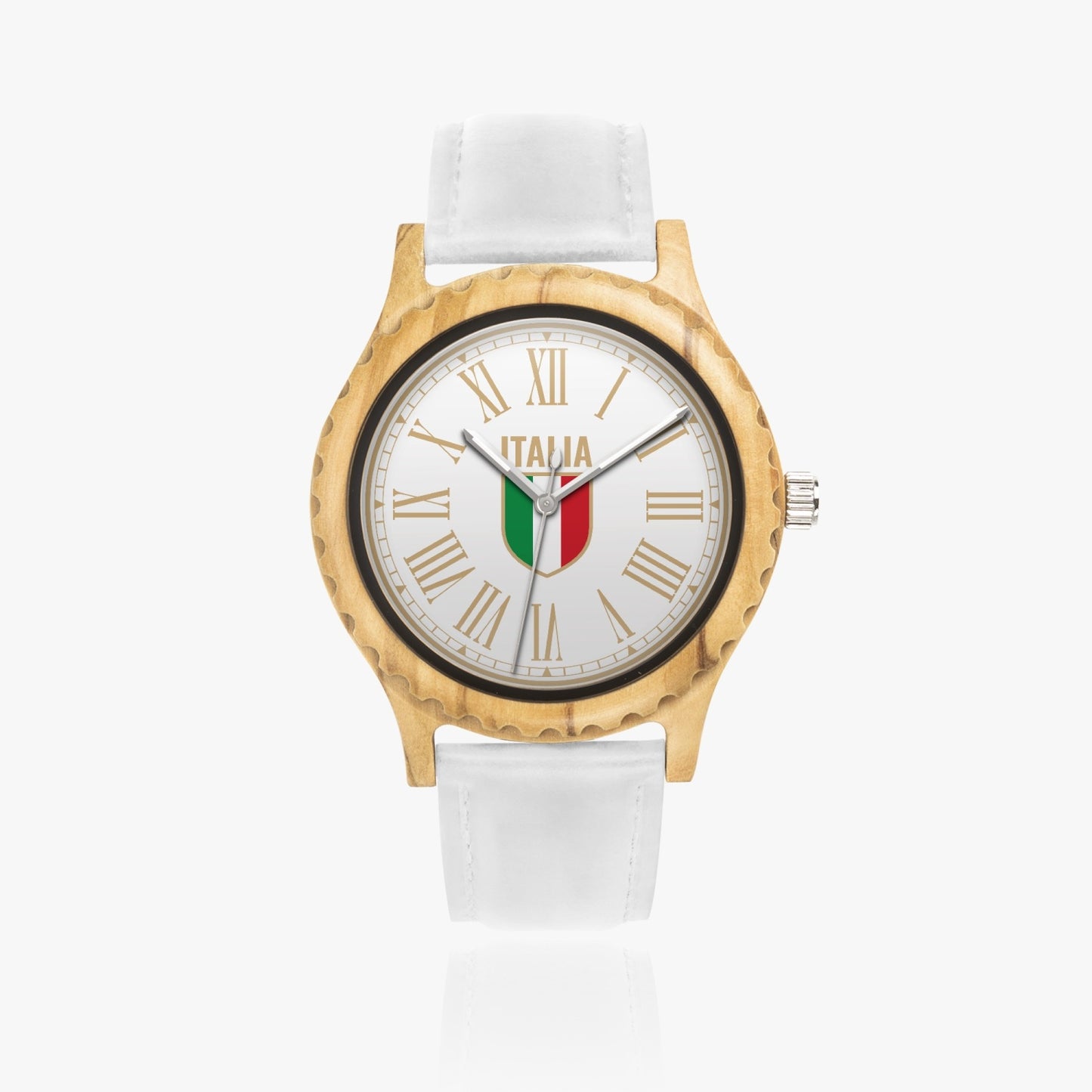 Italian Olive wooden watch - Italia