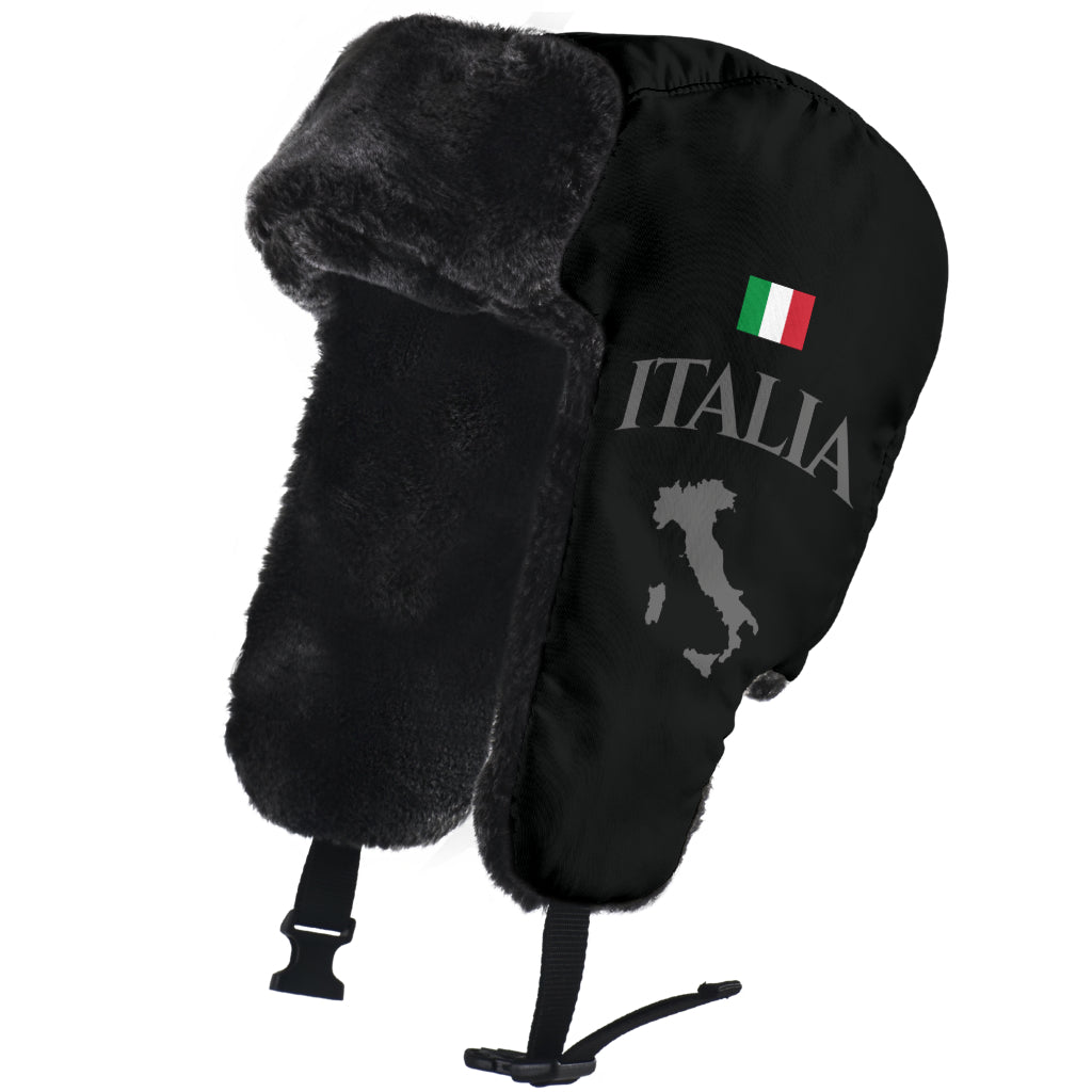 Trapper Hat with faux fur lining and adjustable chin strap, designed for comfort and warmth. Perfect for adding style to your collection.