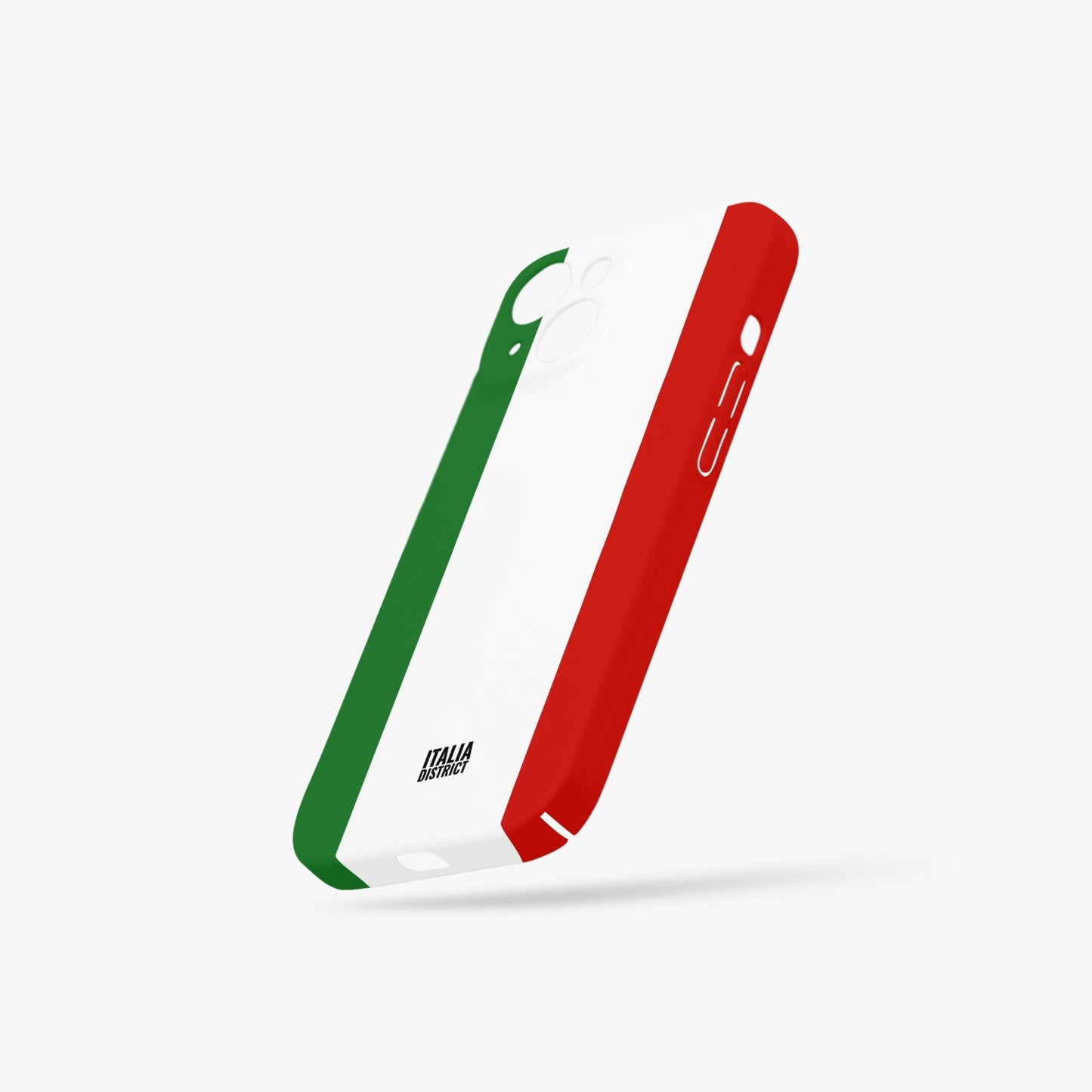 Italian Flag Phone Case iPhone 15 Phone (Lens Protective)