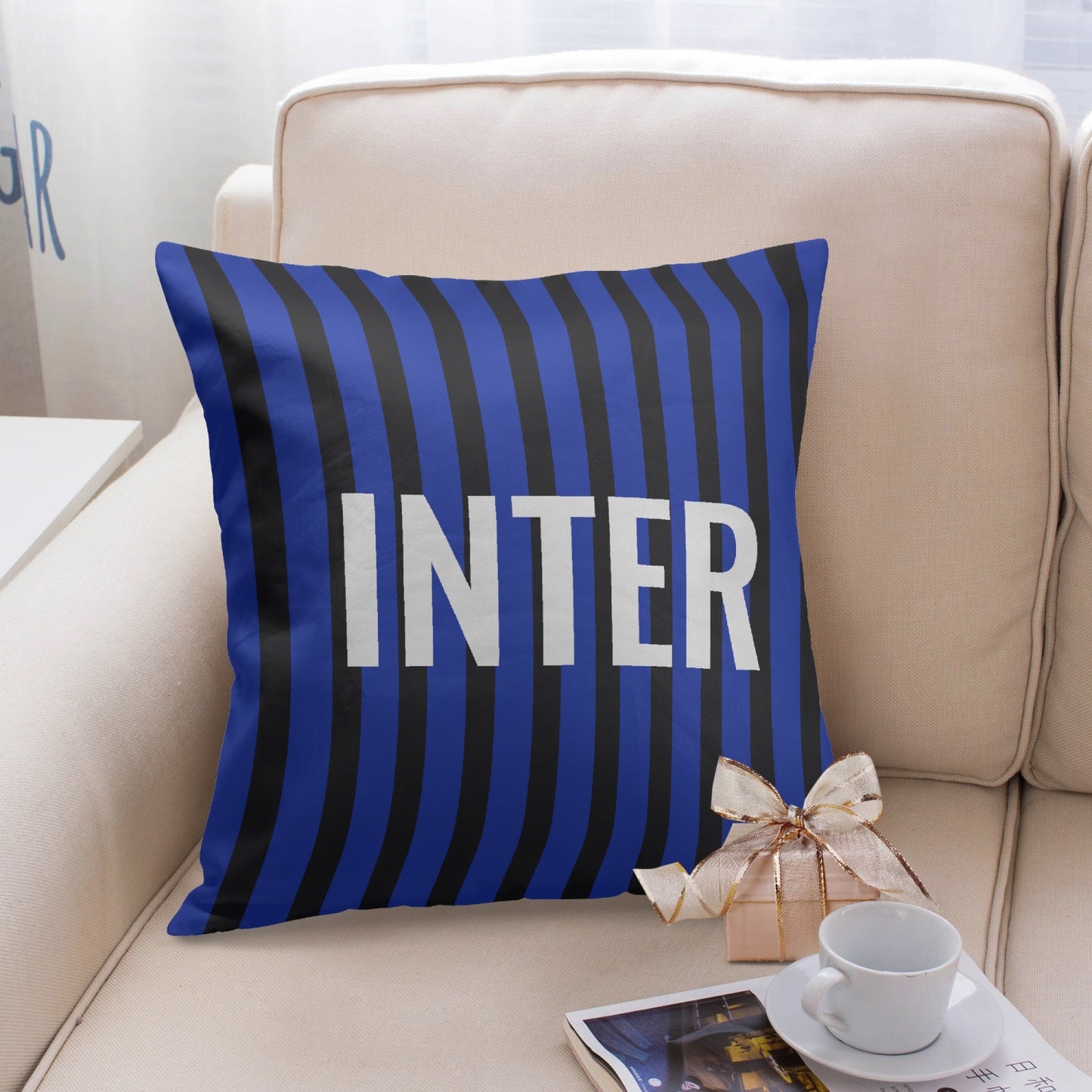 Inter Pillow Cover