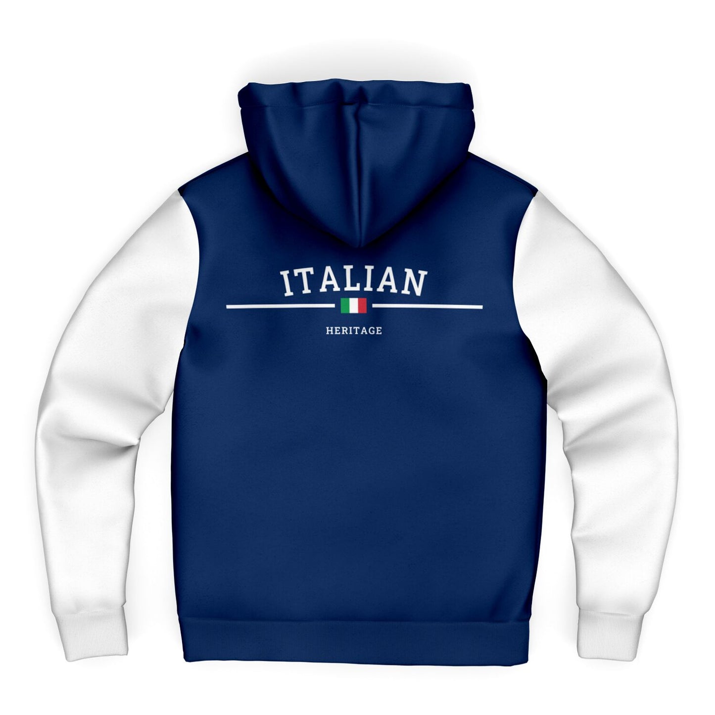 Italian Heritage Microfleece Ziphoodie - AOP