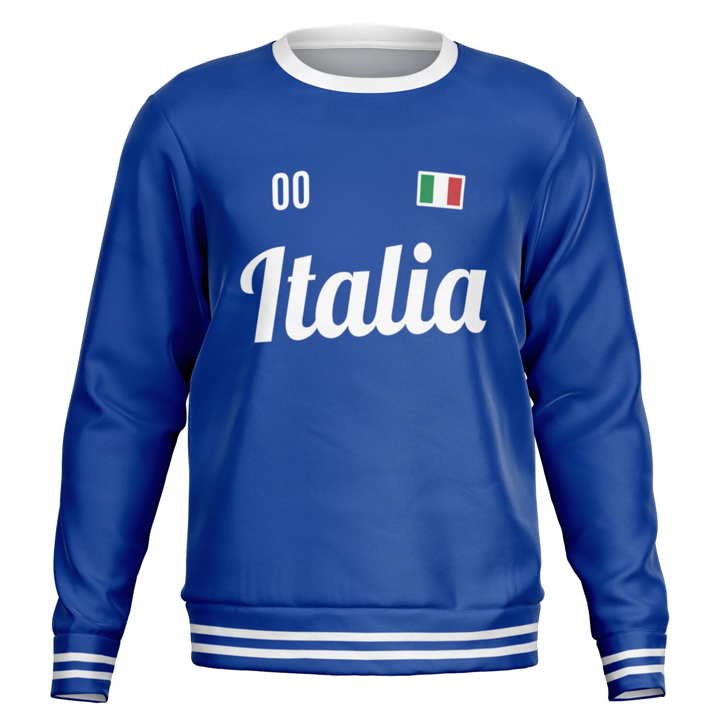 Italy Jersey Sweatshirt - Custom Name & Number