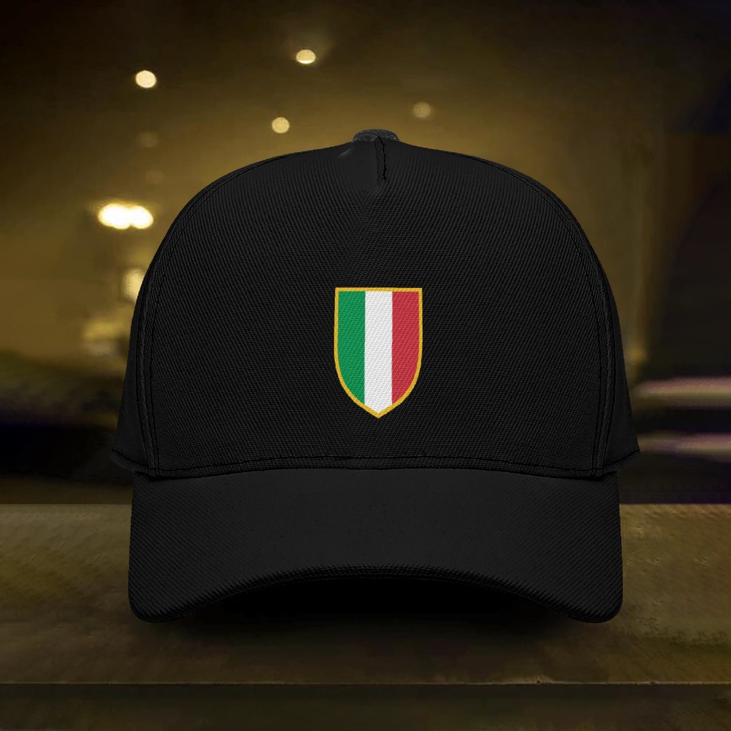 Italian Tricolore Shield - Baseball Cap