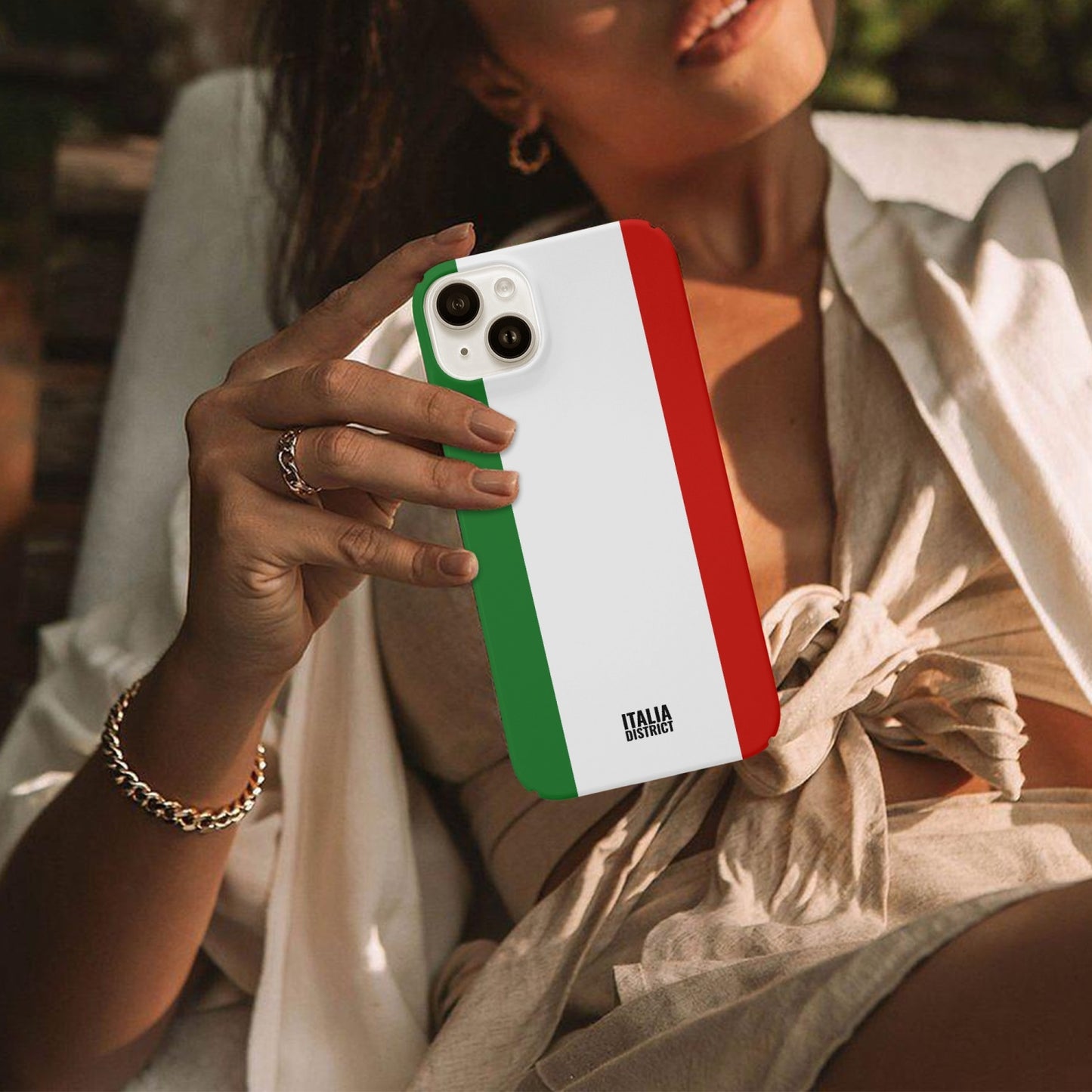 Italian Flag Phone Case iPhone 14 Plus