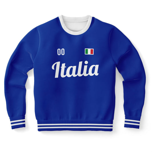 Felpa Italy Jersey - Nome e numero personalizzati