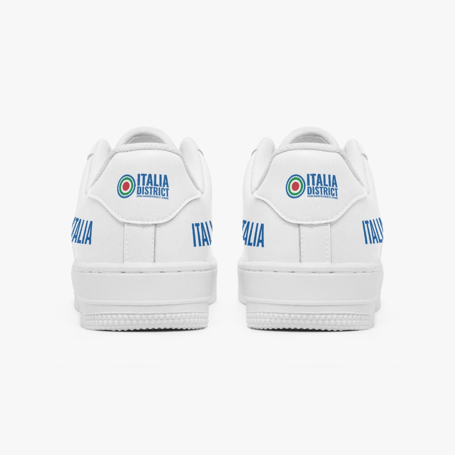 Italy Leather  Sneakers - AF1 White