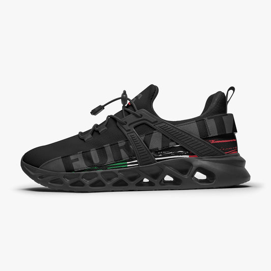 Scarpe da Running Italia Mesh - "Forza Italia" Nere