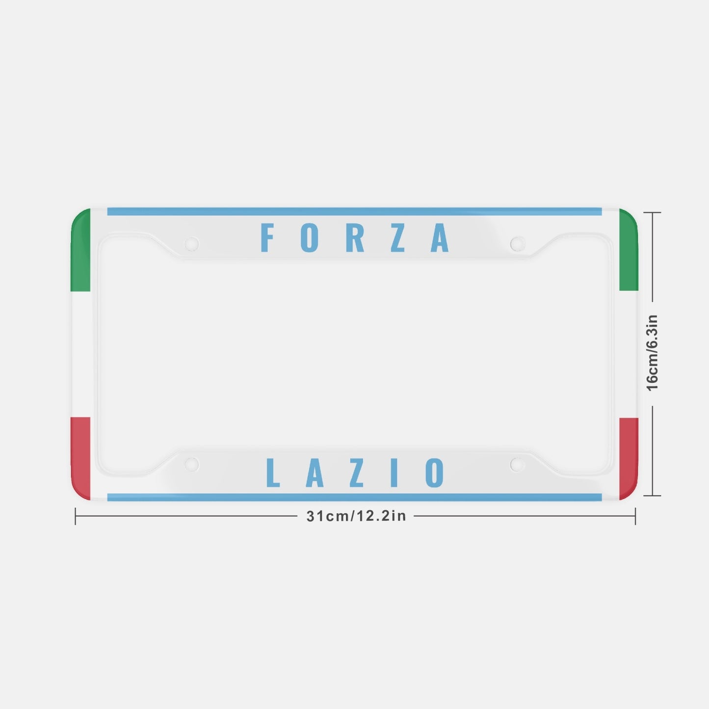 Forza Lazio License Plate Frame