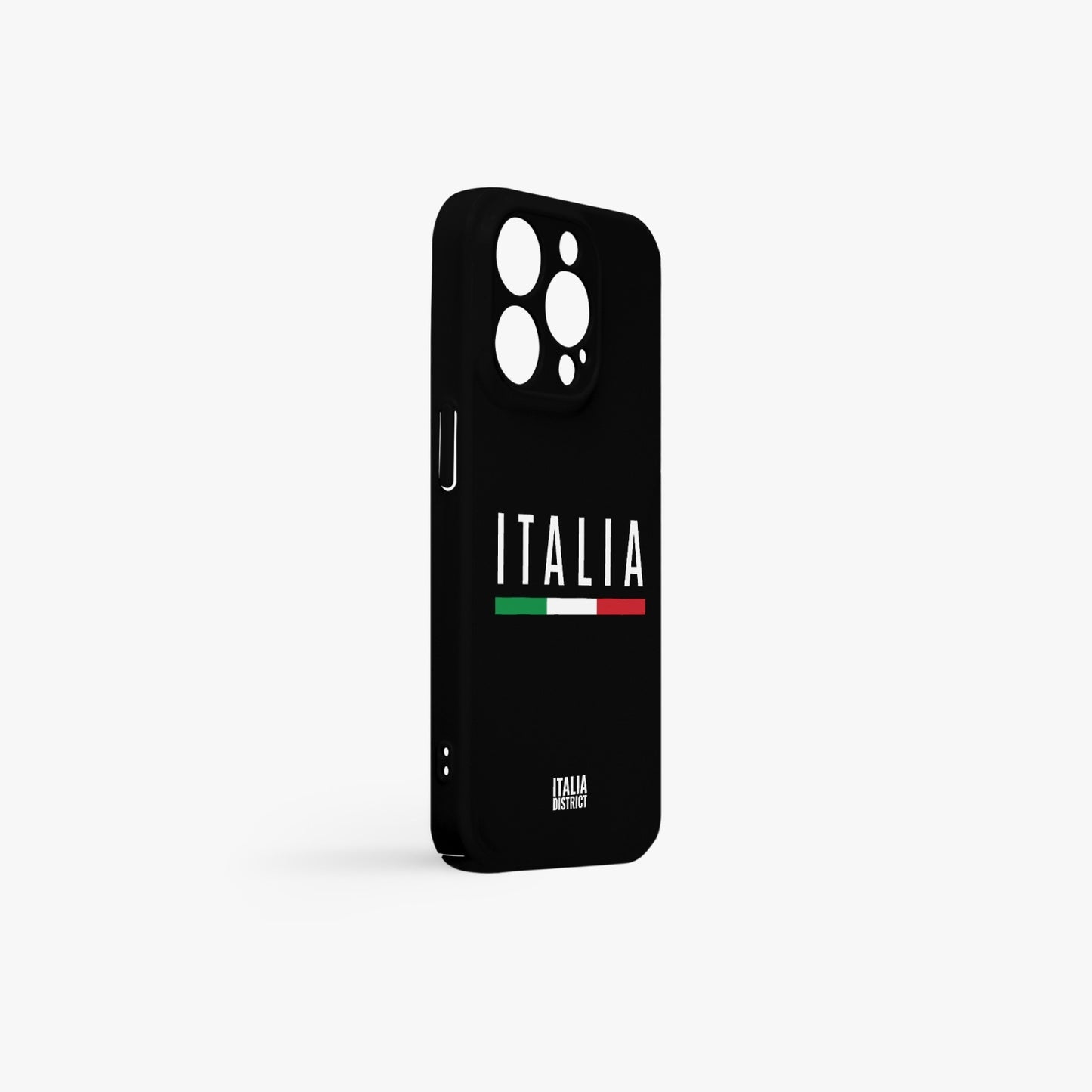 Italy Black Phone Case iPhone 15 Pro (Lens Protective)