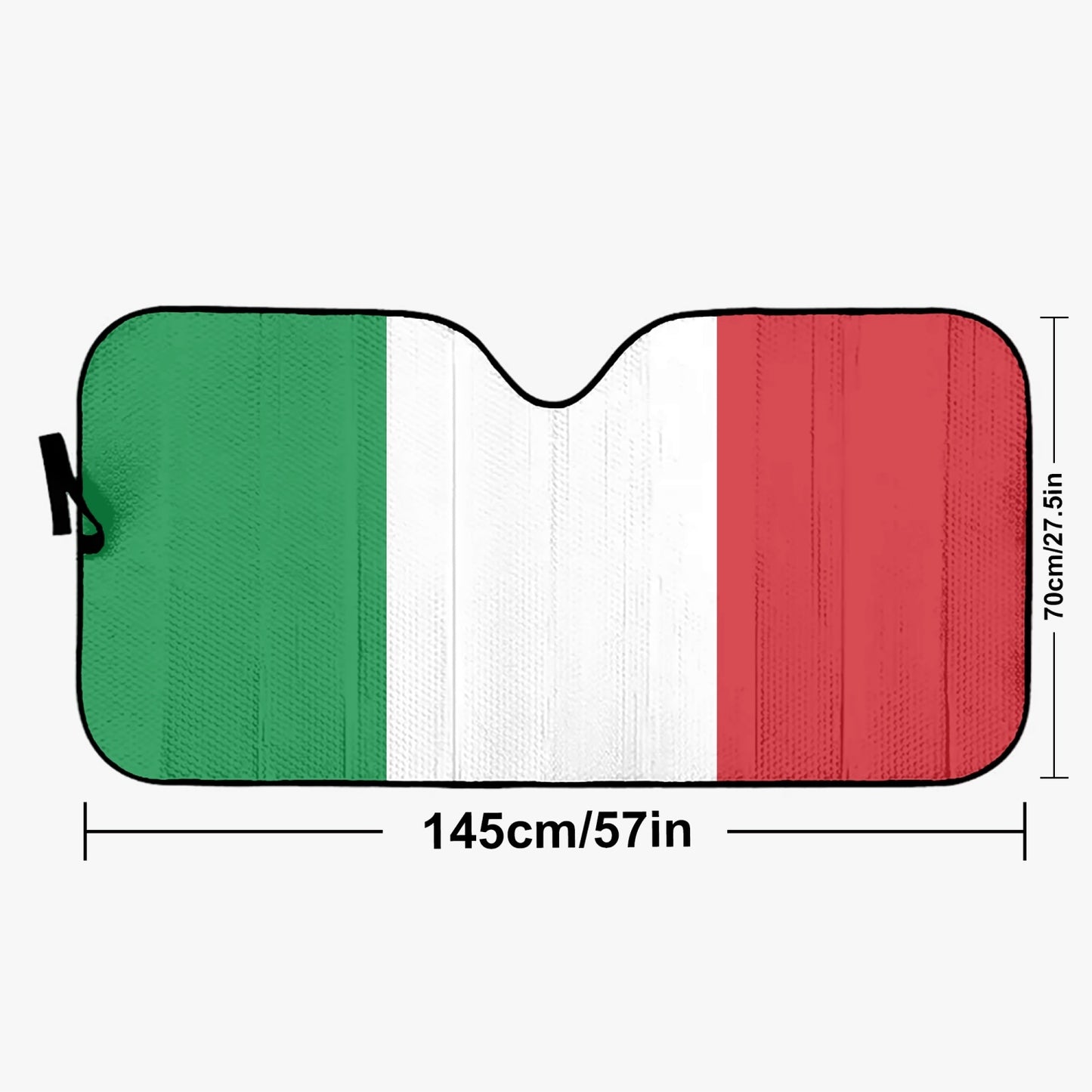 Italy Flag - Car Sun Shade