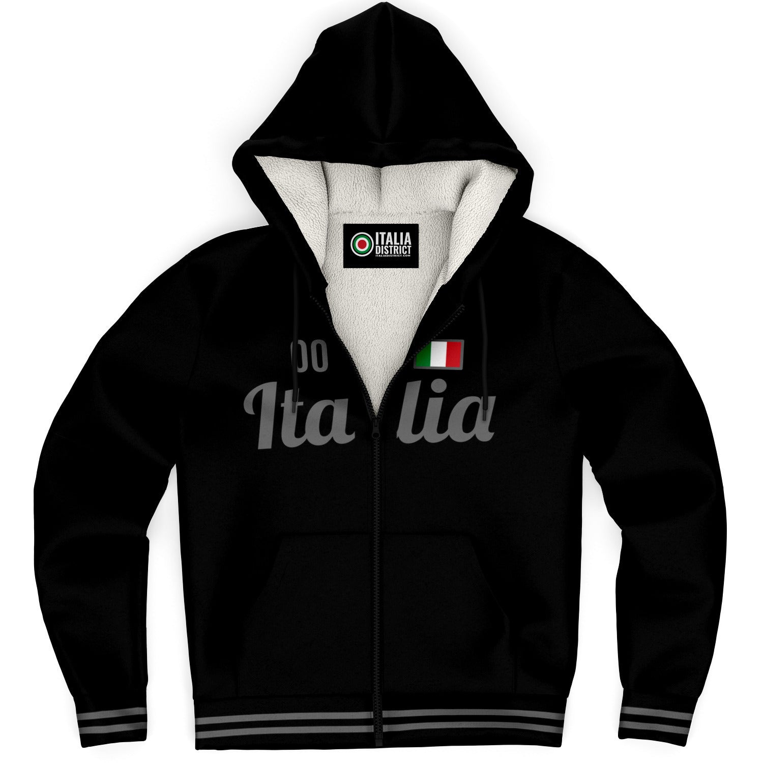 Felpa Mezza Zip Personalizzata Con Il Tuo Logo - DUELLE - Foto 10