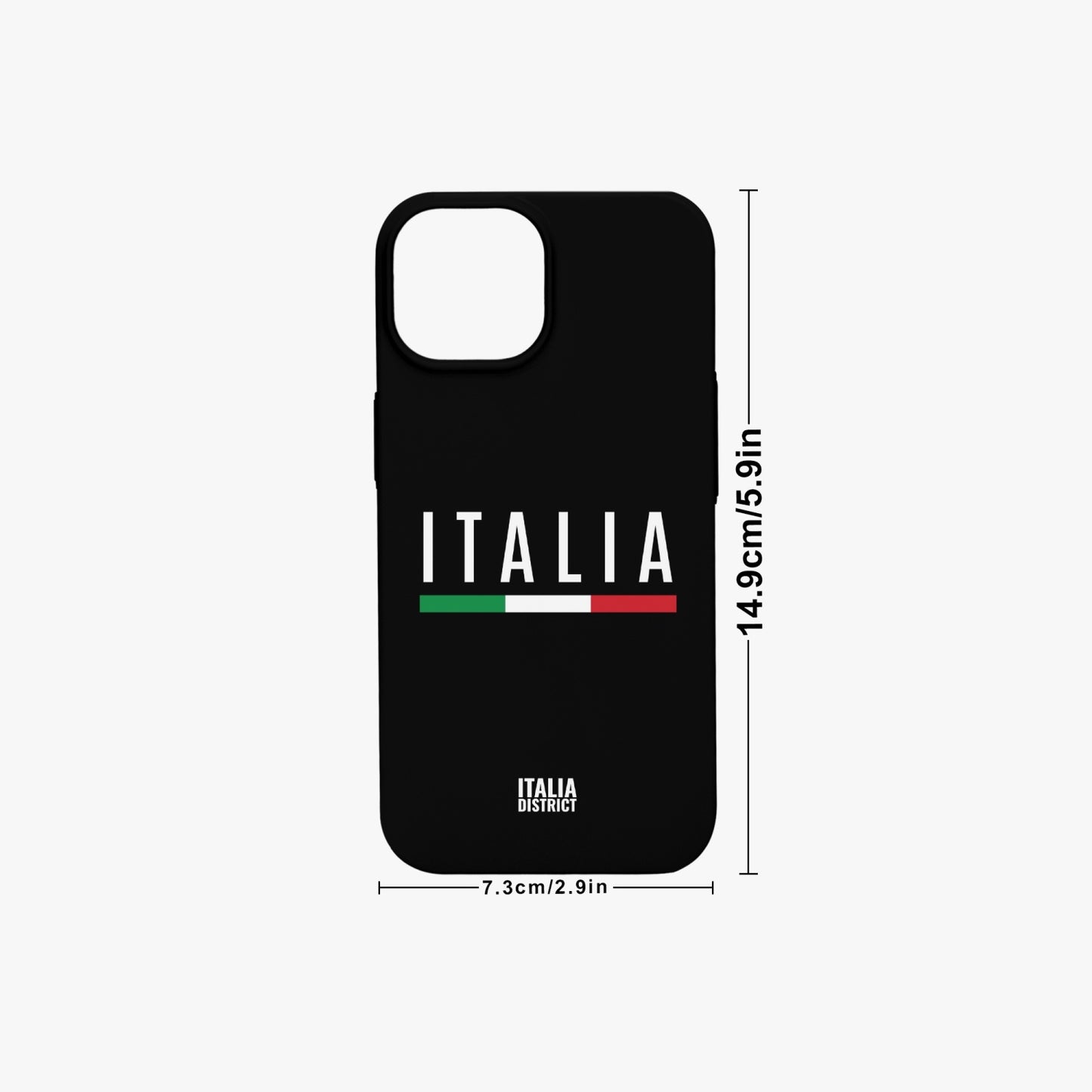 Italy Black Phone Case iPhone 15