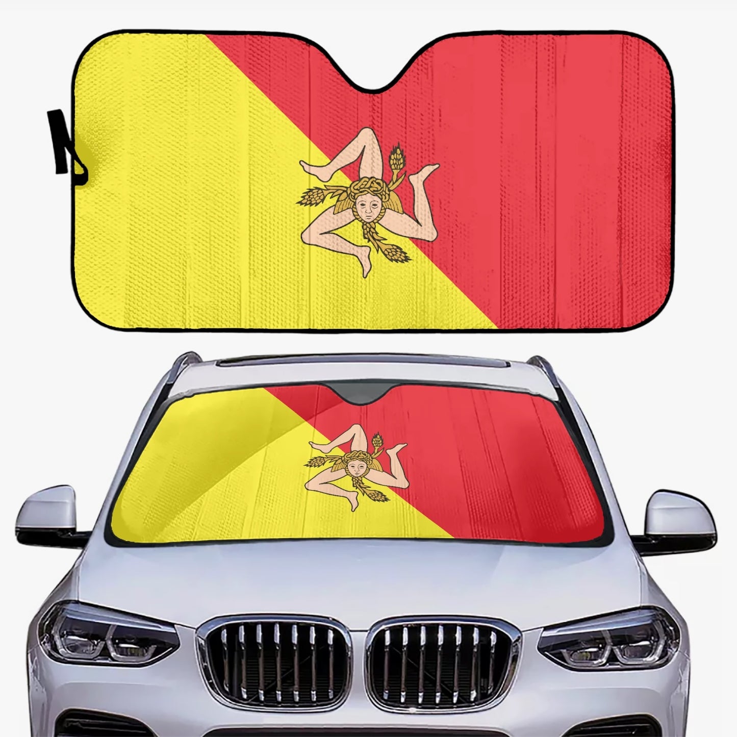 Bandiera Sicilia - Tendalino Auto