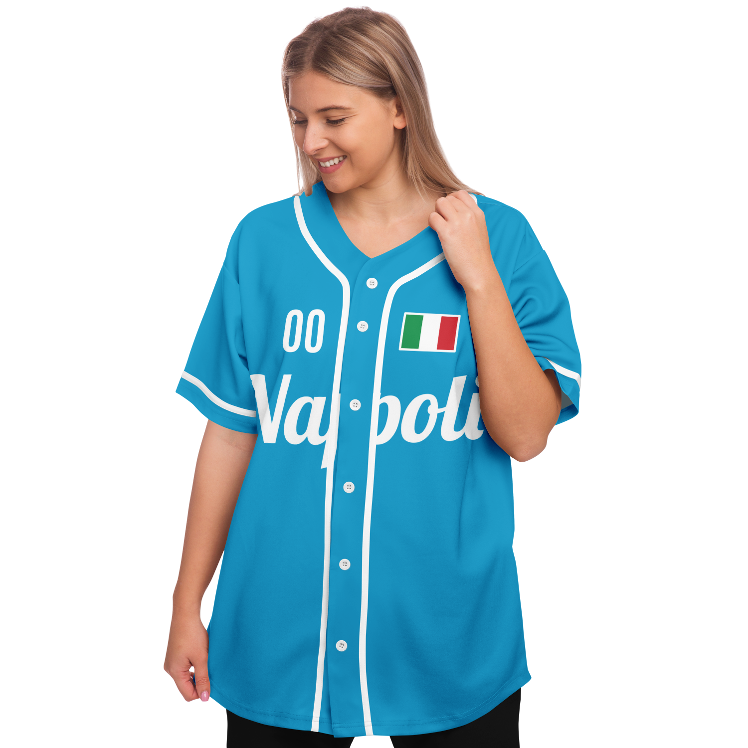 Maglia Baseball Personalizzata - Nome, Numero, Logo, Uomo/Donna/Bambino, Taglie S-4XL - Foto 4