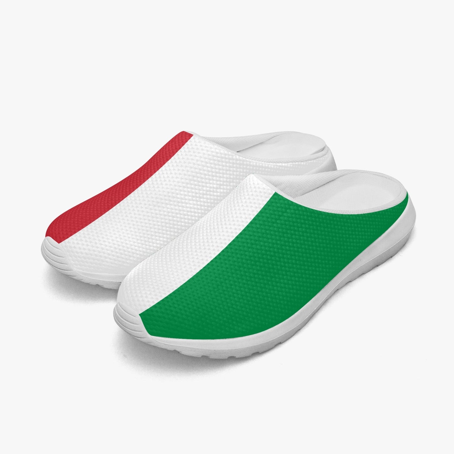 Pantofole casual con bandiera dell'Italia