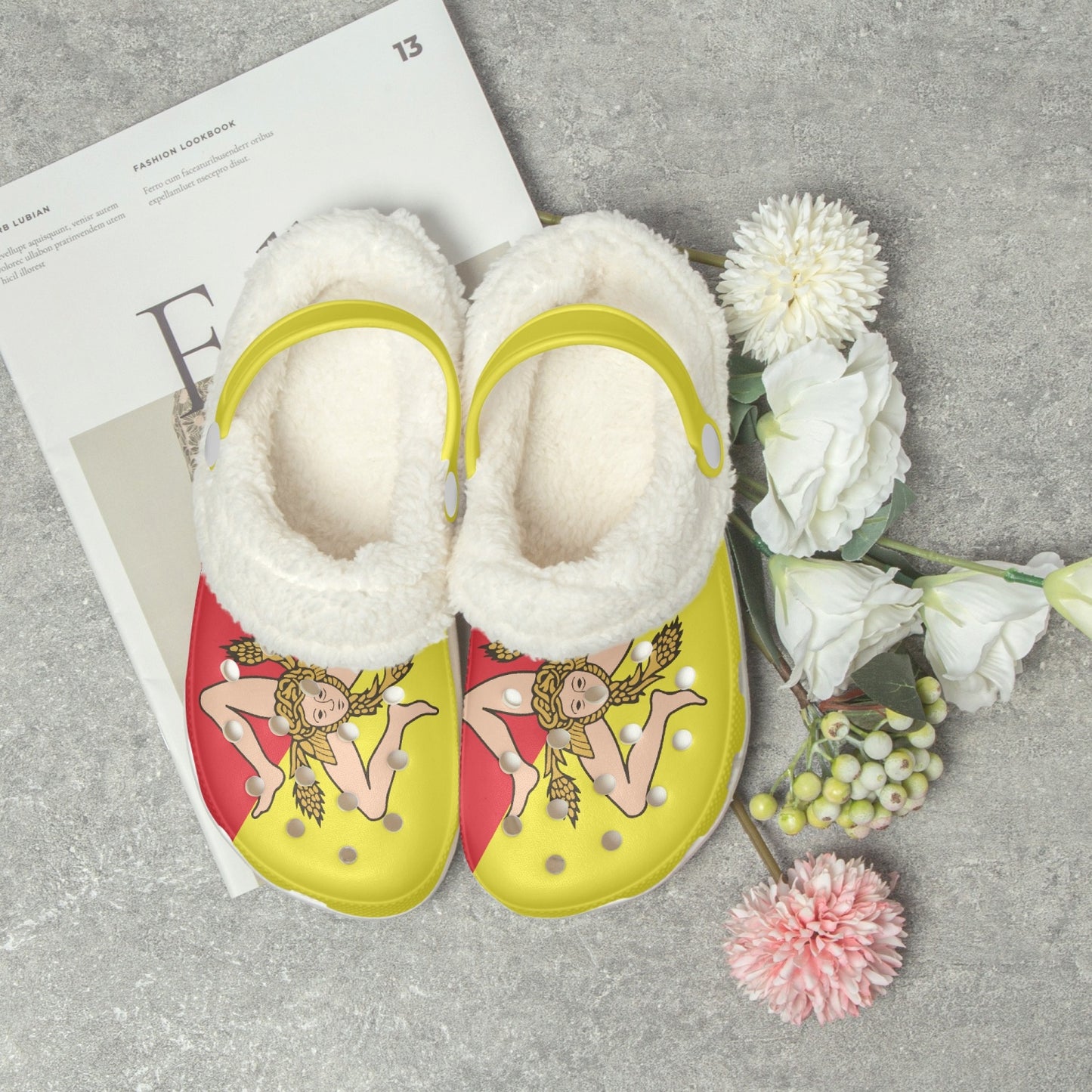Sicily Lined Winter Clogs