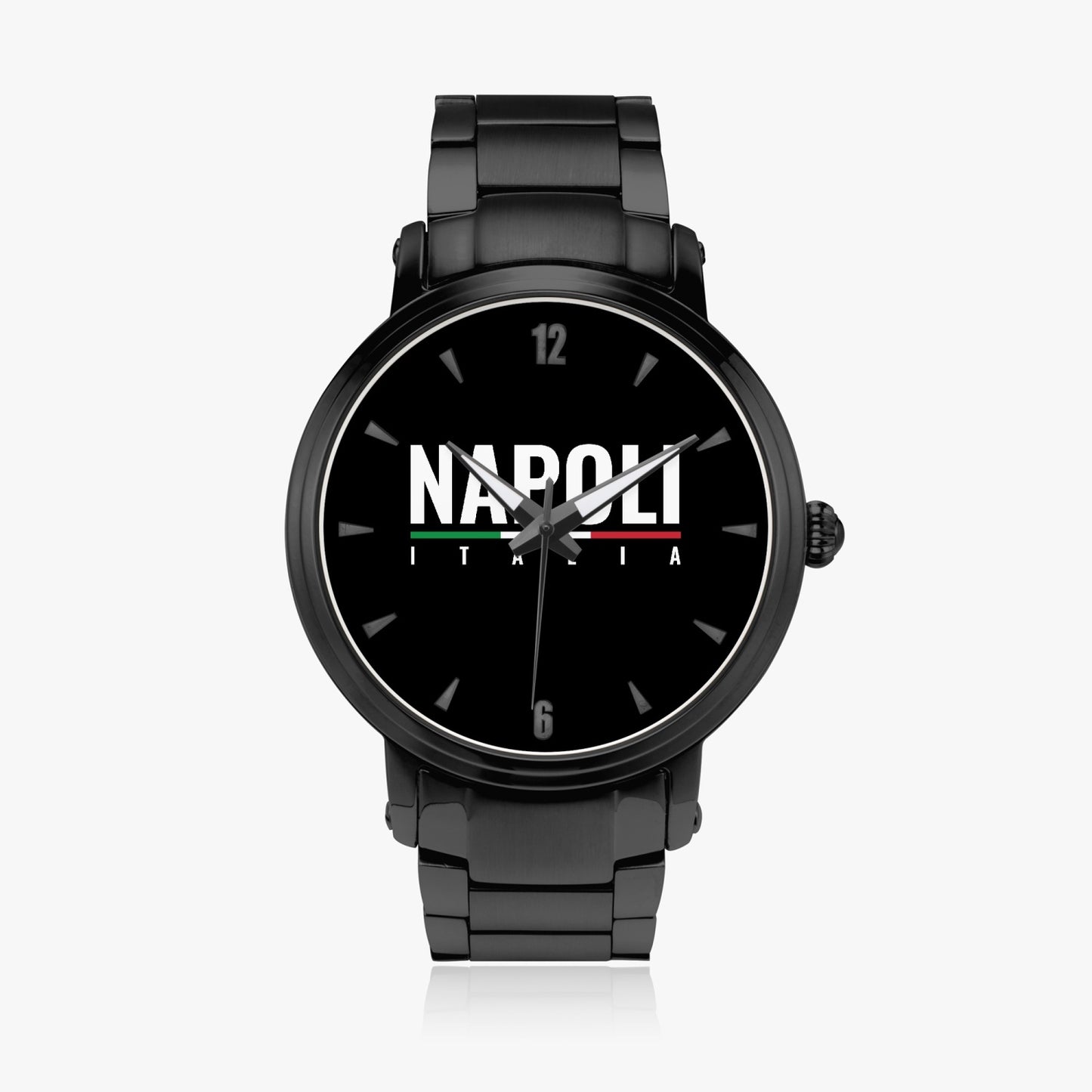 Orologio Movimento Automatico Napoli Italia - Acciaio Inossidabile Premium