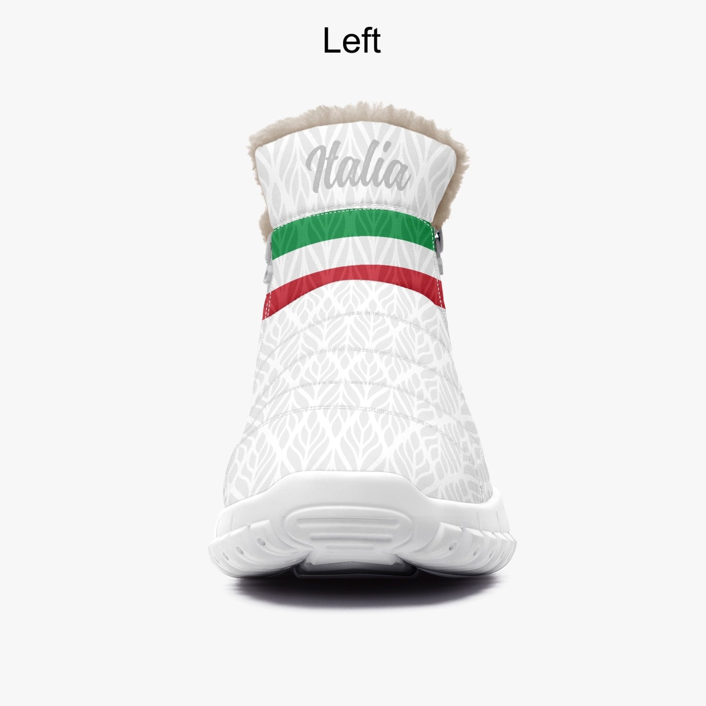 Italy Fur Zip Boots