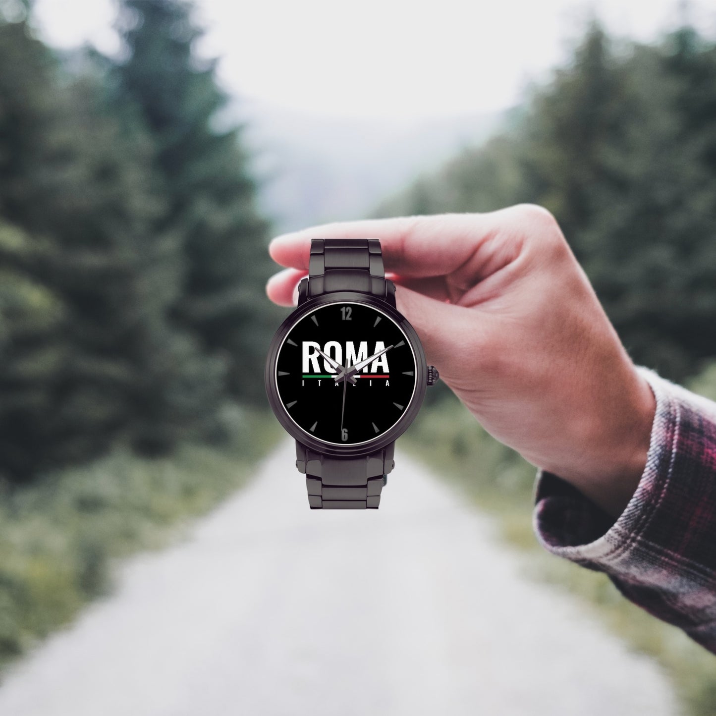 Orologio con movimento automatico Roma Italia - Acciaio inossidabile premium