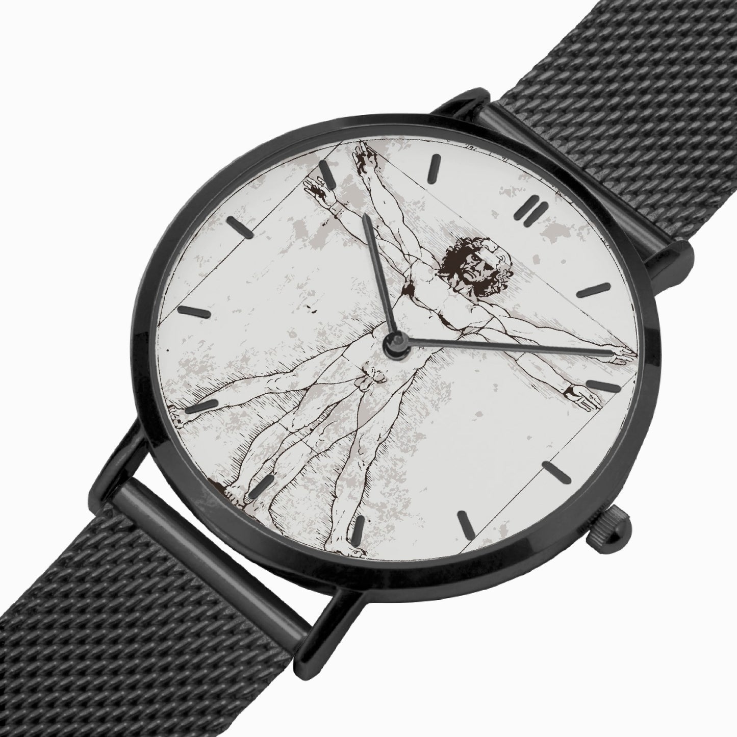 Steel Quartz Watch - Vitruvio