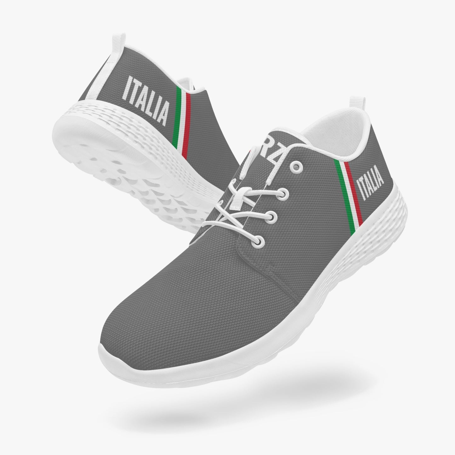 Italy Running Shoes - Forza Italia - Grey - men's /women's sizes