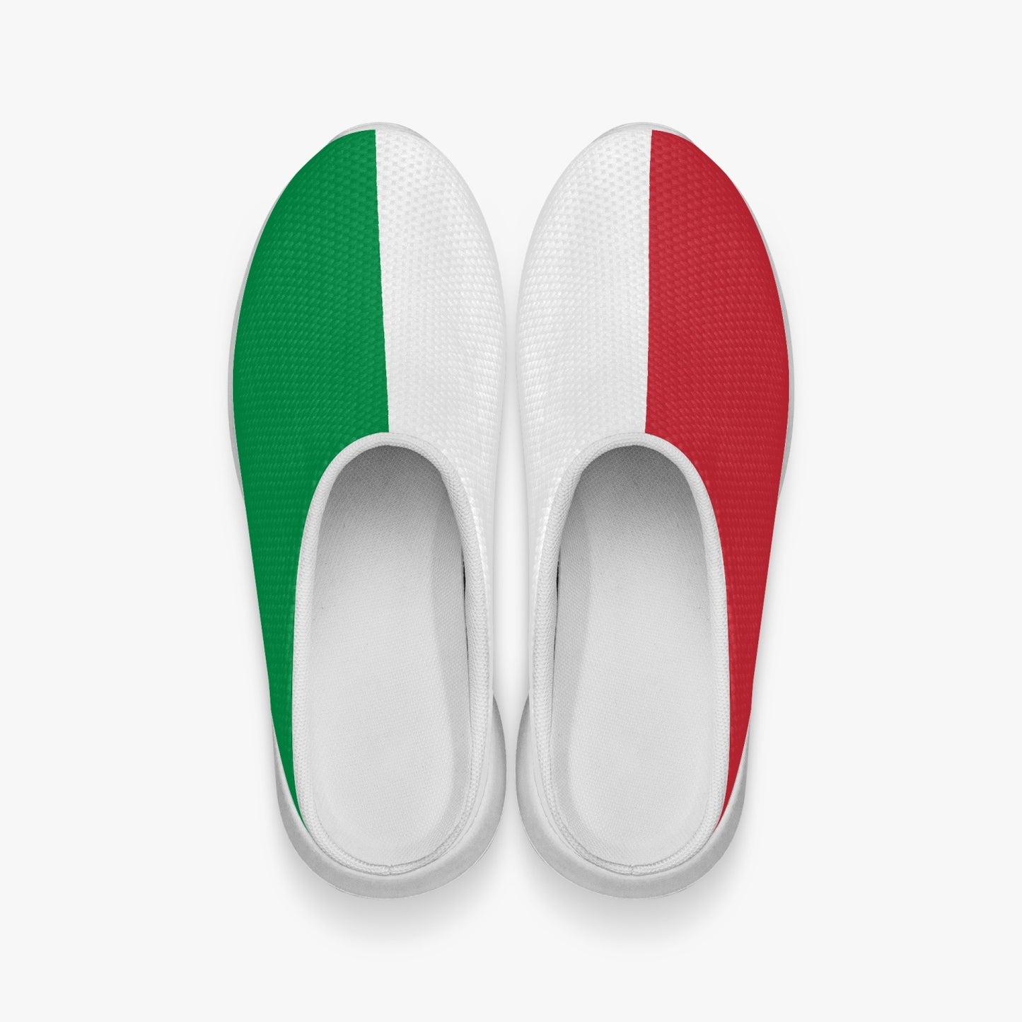 Pantofole casual con bandiera dell'Italia