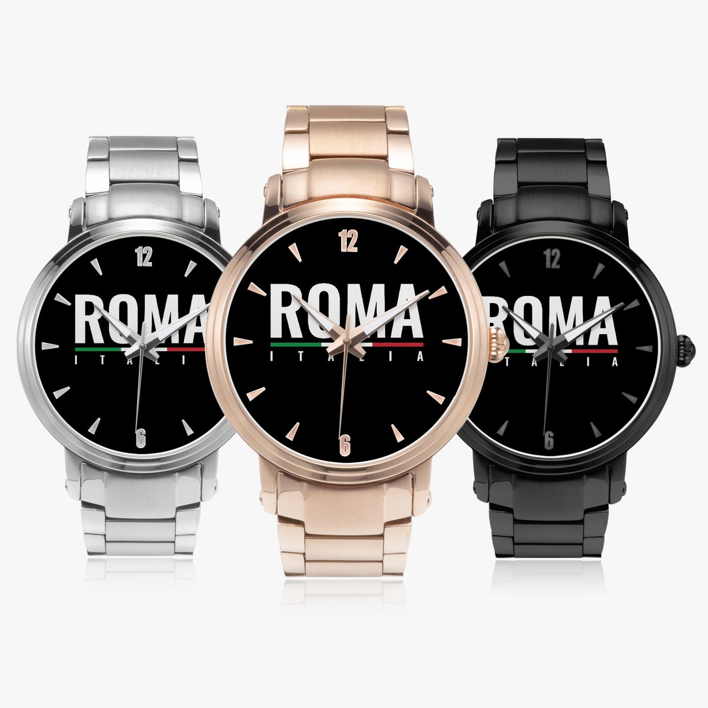 Roma Italia Automatic Movement Watch - Premium Stainless Steel