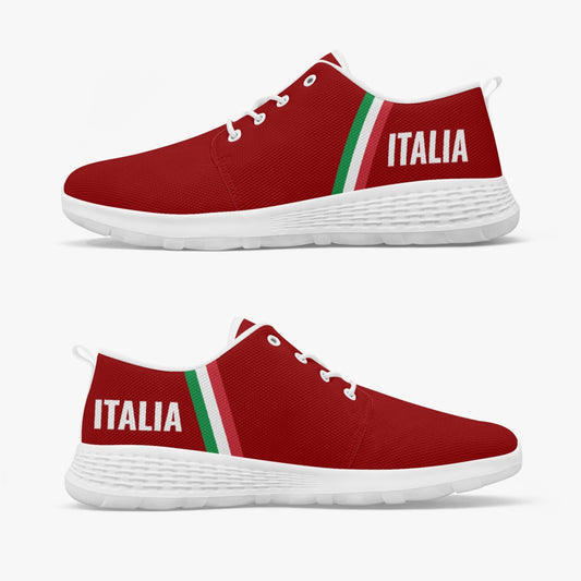 Scarpe da corsa Italia - Forza Italia - Rosse - taglie uomo/donna