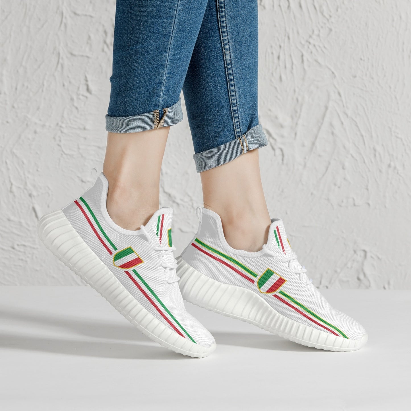 Sneakers in maglia - Italia - donna