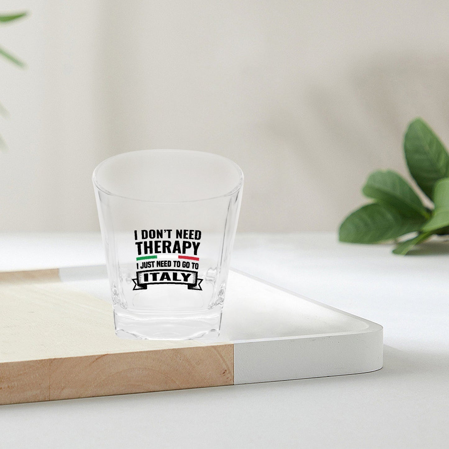 Italy Square Glasses - I don't need therapy