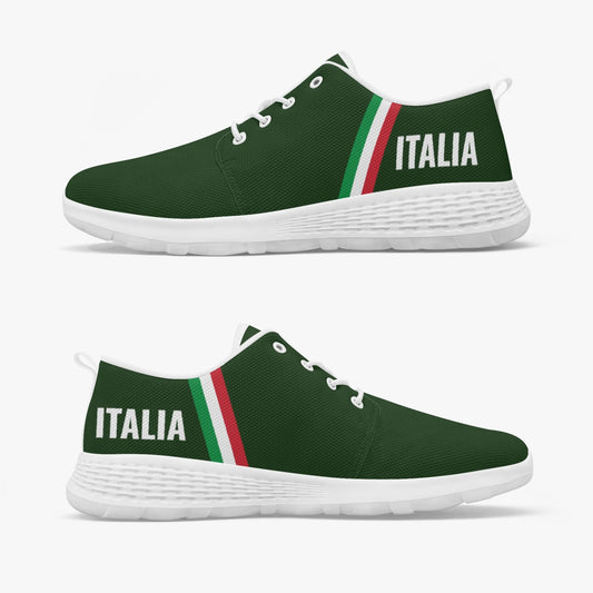 Italy Running Shoes - Forza Italia - Olive Green - men's /women's sizes