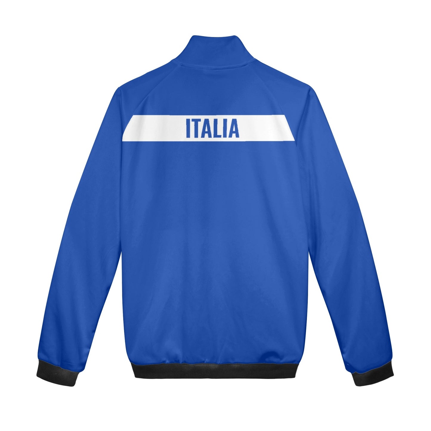 Giacca con zip Italia azzurra