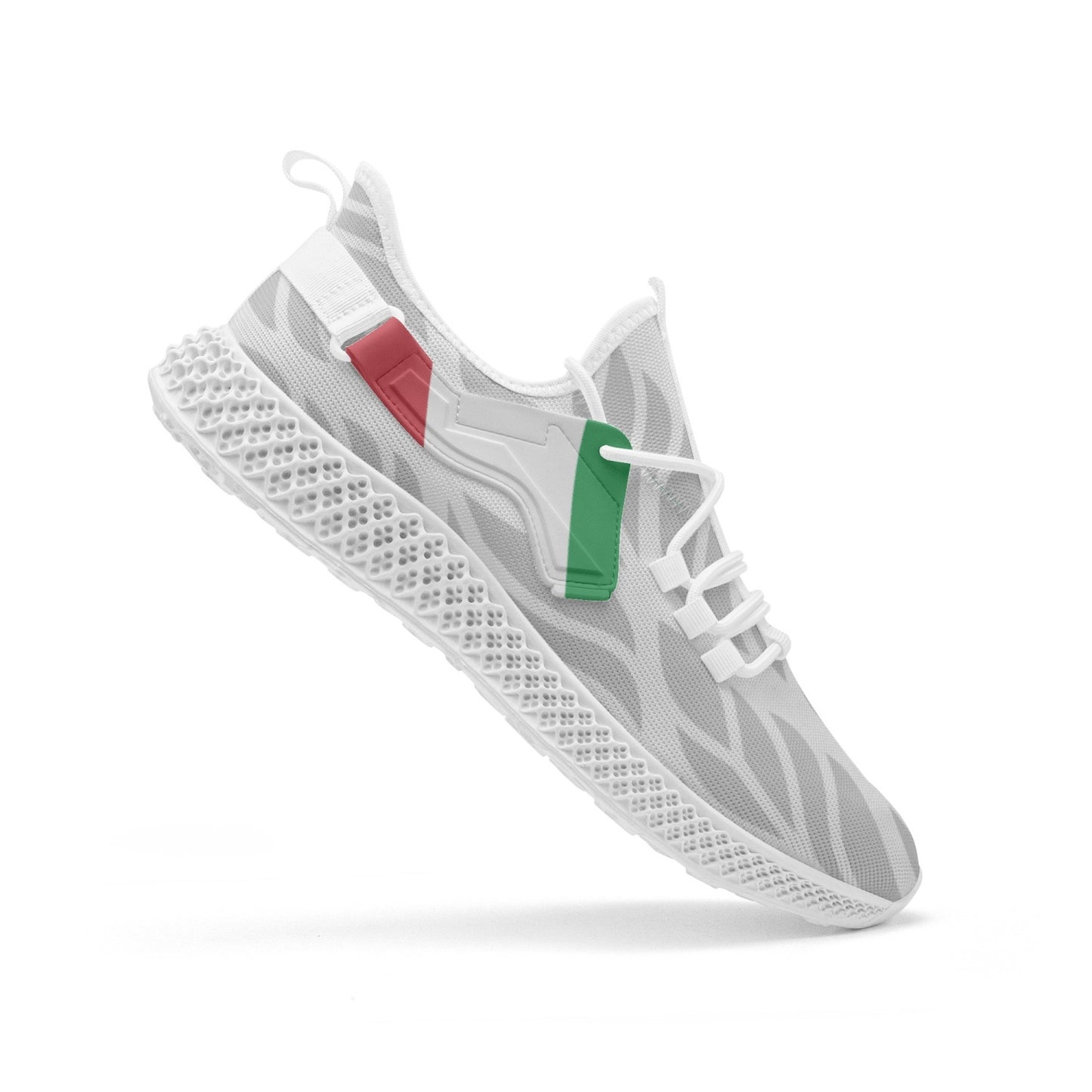 Italia Net Mesh Knit Sneakers Pattern - men/women sizes
