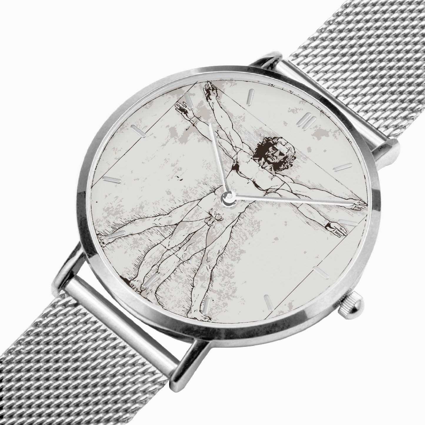 Steel Quartz Watch - Vitruvio