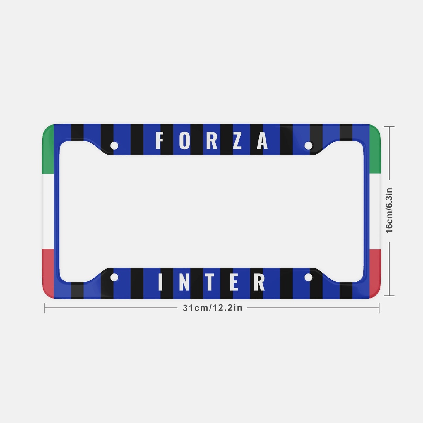 Forza Inter - Cornice Porta Targa