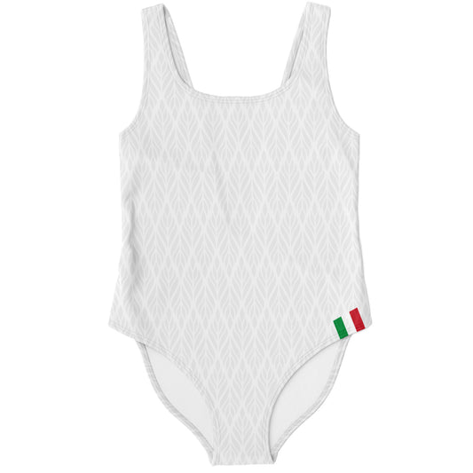 Costume intero Italia bianco