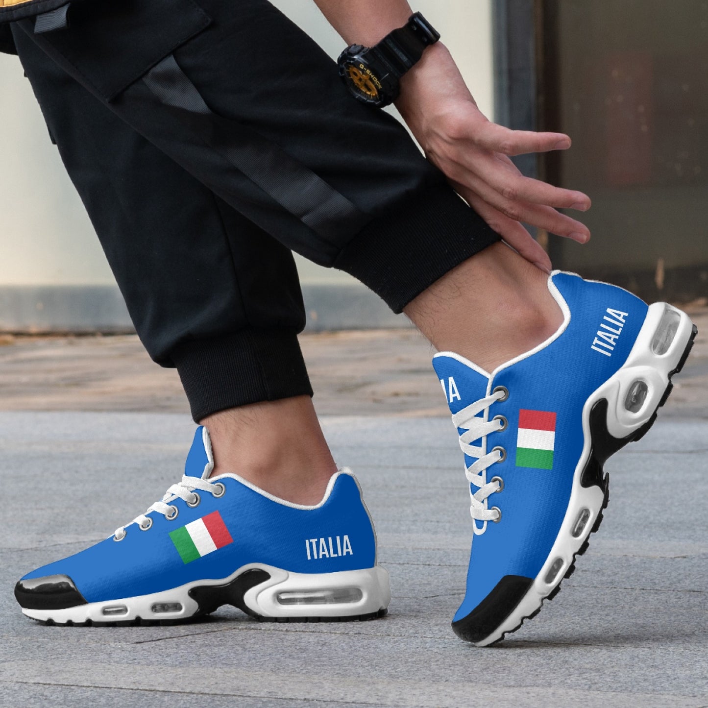 Scarpe da ginnastica Italia Bounce - Azzurro