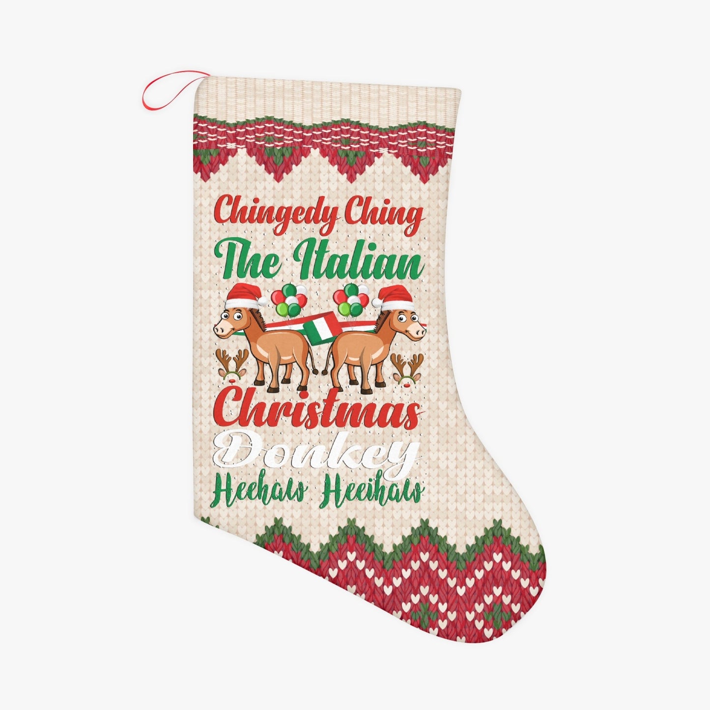 Christmas Santa Stockings - The Italian Christmas