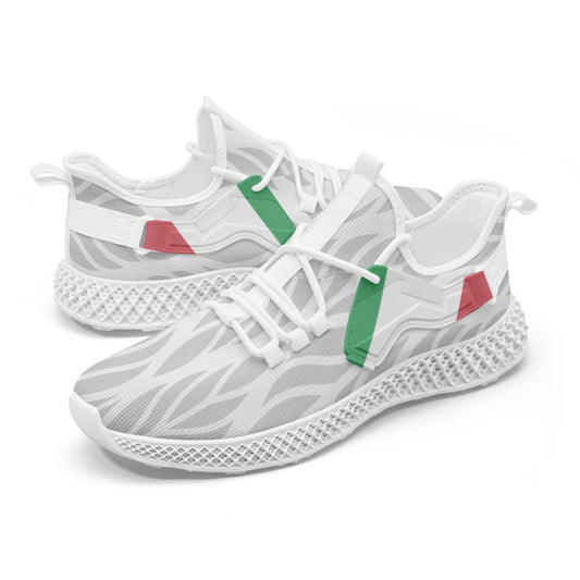 Italia Net Mesh Knit Sneakers Pattern - men/women sizes