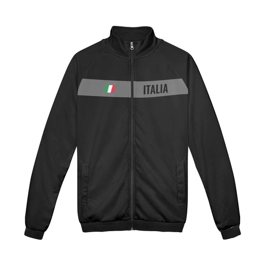Italia zip Jacket black