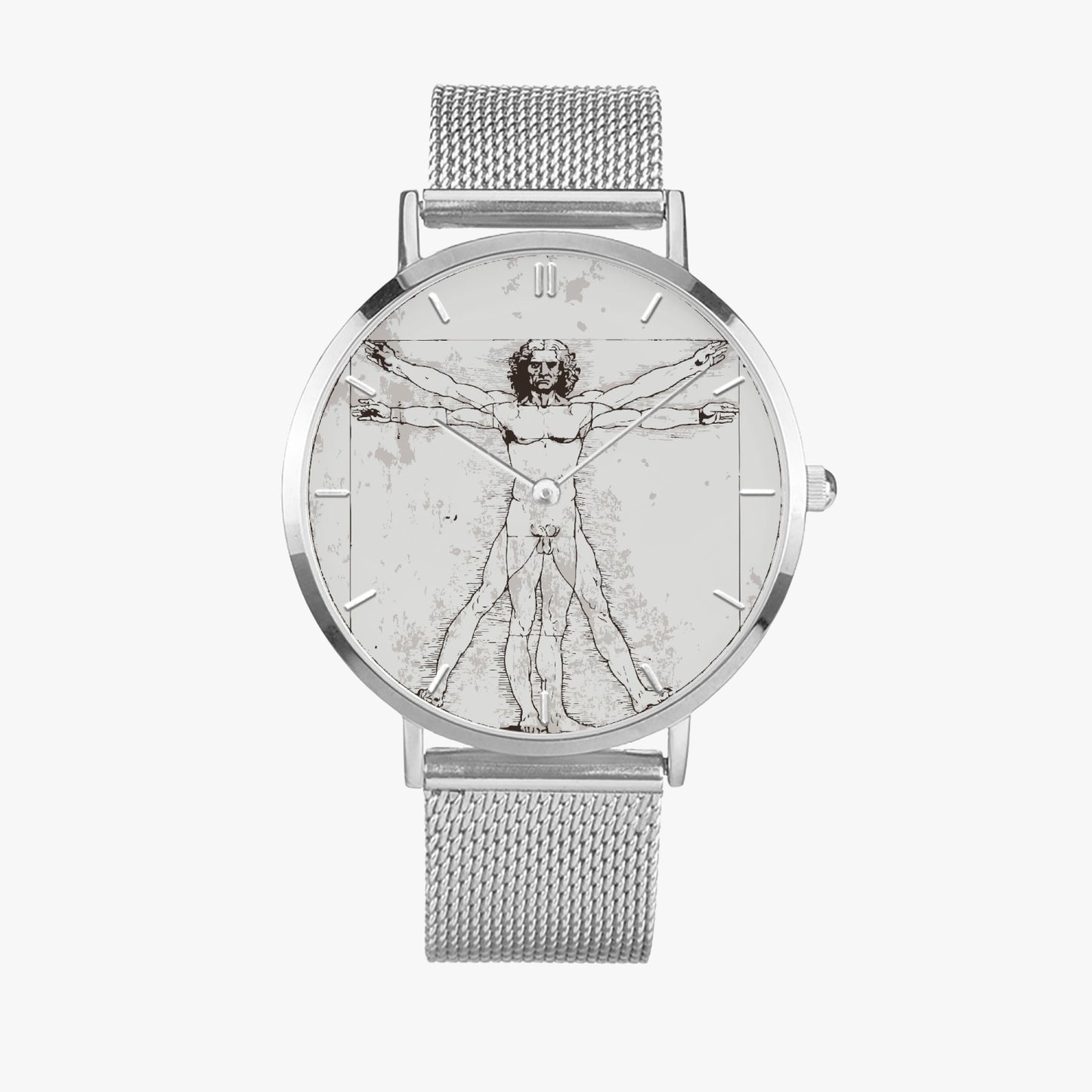 Steel Quartz Watch - Vitruvio