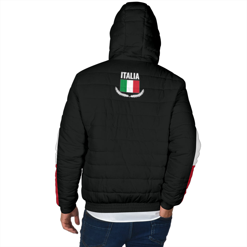 Padded Hooded Jacket Italiano/Italiana